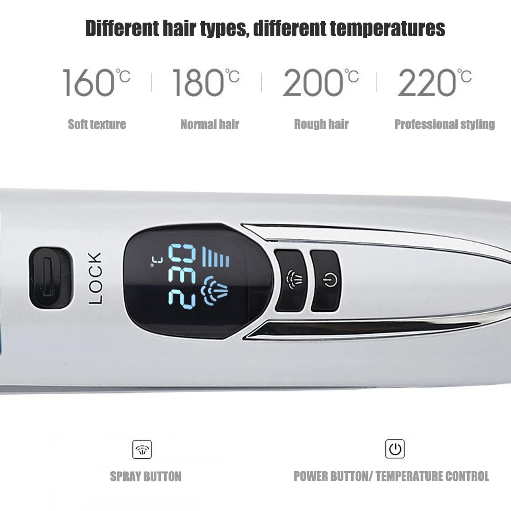 Aurora Jules Ionic Steamluxe Pro Hair Straightener
